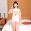 Teen student long johns boys older children thermal underwear little girl bottoming cotton sweater children pajamas set