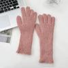 Touch Screen Winter Gloves Thick All Finger Gloves New Student Gloves  Cycling Driving