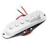 Wilkinson LOW GAUSS Vintage Tone Ceramic Strat Style Гитара со средним белым звукоснимателем,