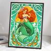 5D Diy Diamond Painting The Mermaid In The Waves Full Drill Rhinestones Mosaic Embroidery Handmade Products Home Decor Gift