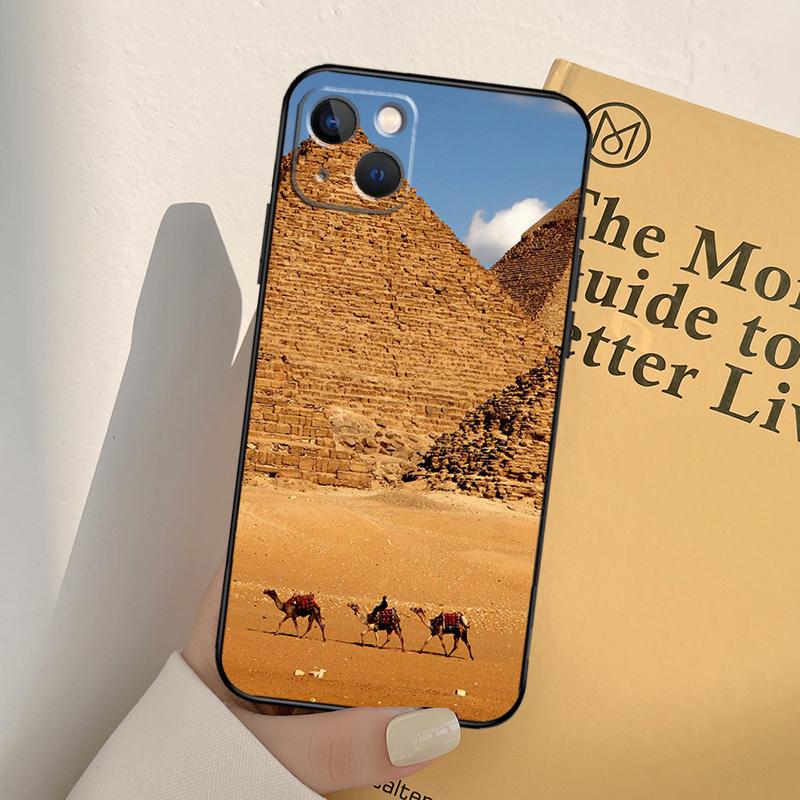 Egypt Pyramids Case For iPhone 13 12 11 14 Pro Max Mini XR X XS MAX 6S 7 8 Plus SE 2020 2022 Phone Cover