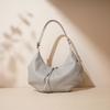 New Large-capacity Leather Minimalist Texture Shoulder Bag Underarm Bag Niche Handbag