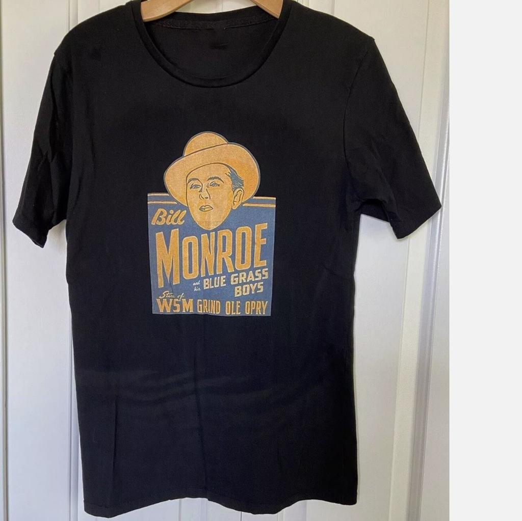 Билл Монро и его Blue Grass Boys Футболка Унисекс Хлопковая футболка Все размеры