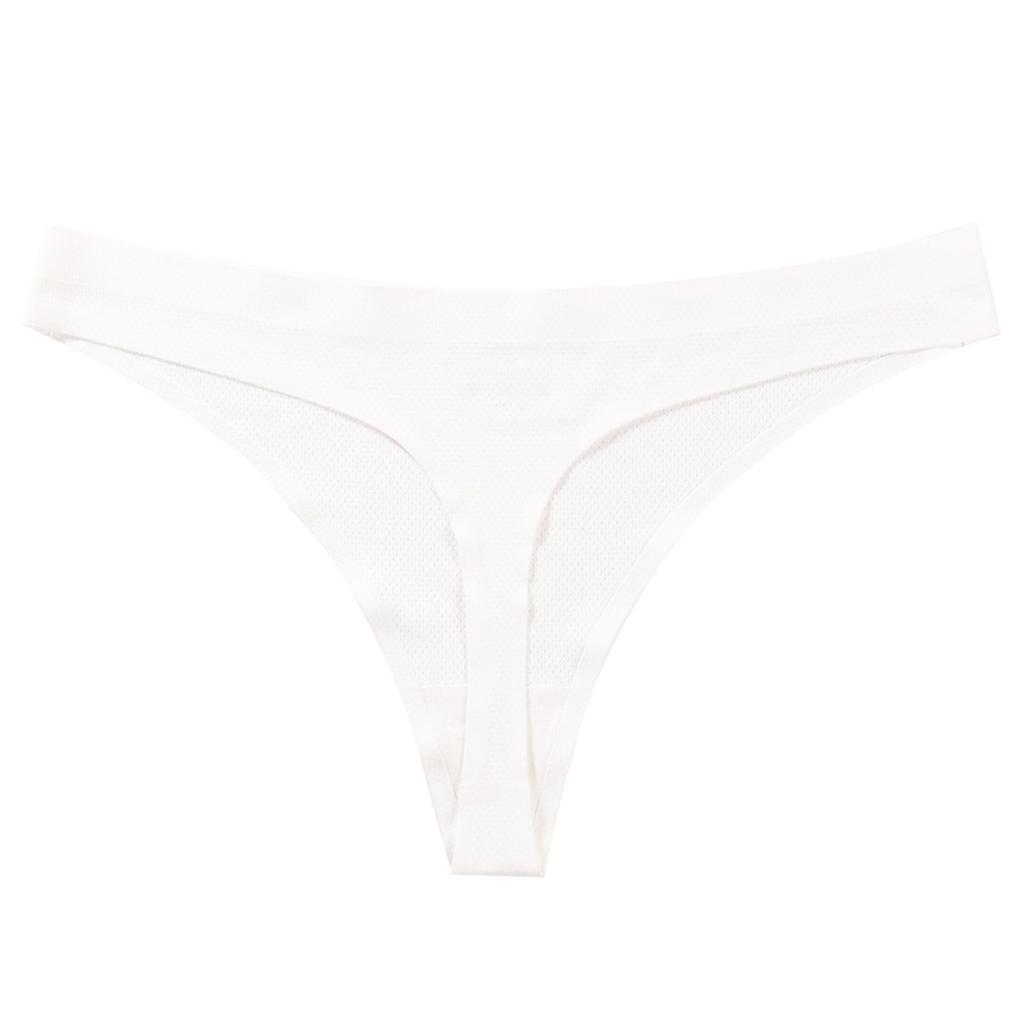 TERMEZY Women Sexy Flowers Lingerie Temptation Low-waist Panties Thong No Trace Breathable Underwear G String Intimates