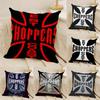 Крутые Стильные Наряды W-West Coast Choppers 3 Наволочка Натуральный Лен Двусторонний Принт Диван Домашний Декор Чехол для Подушки