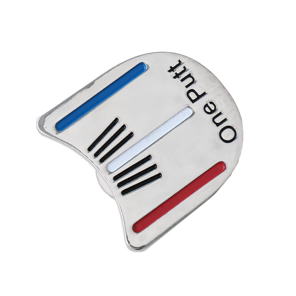Ball Position Mark Cap Clip Aiming Tool Golf Ball Marker Golf Hat Clip Golf Putting Alignment
