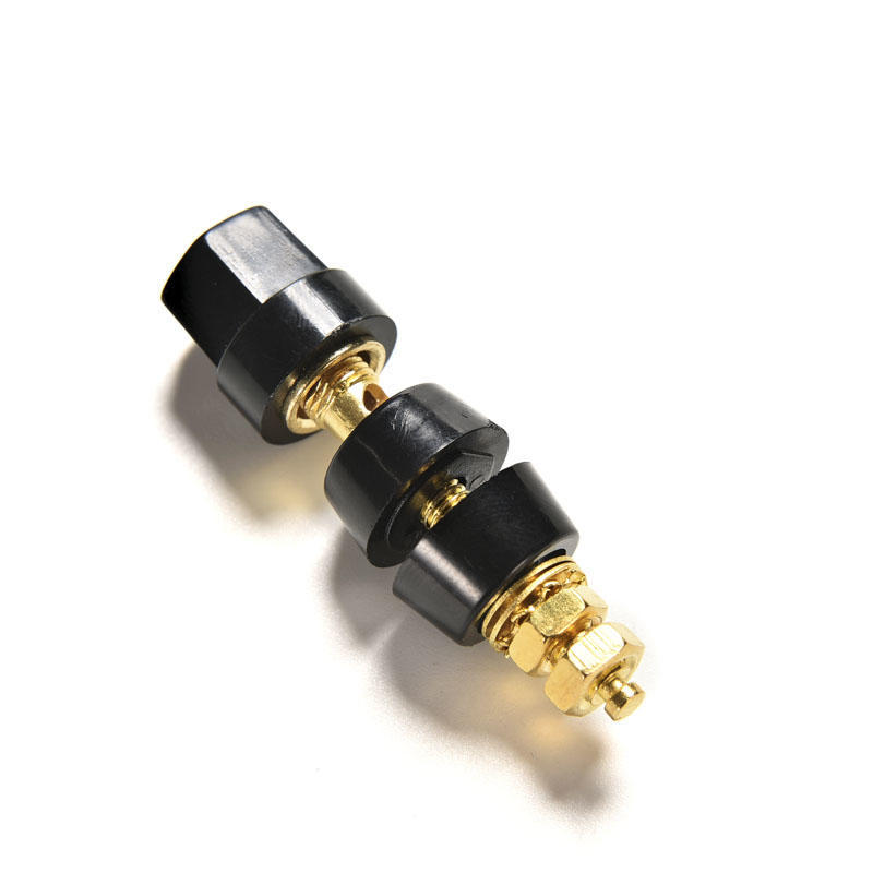 2 шт. клемма для акустического кабеля аудиоусилителя разъем типа «банан» золото