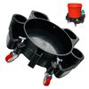 Car Wash Bucket Roller Car Wash Cleaning Trolly With 5 Wheels Heavy Duty Washing Roller Bucket Trolley Easy Push Car Washing