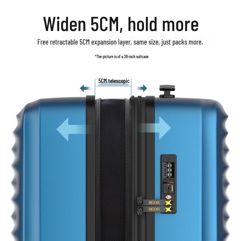 Чемодан Mango Bird M20 Classic Stripe PC Hardshell