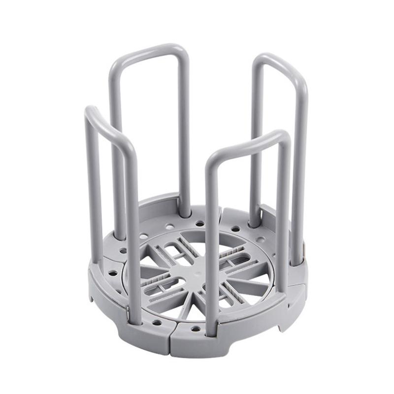 Выдвижной настольный держатель для чаши, кухонный органайзер, пластиковая полка для слива воды, полка для шкафа, стеллаж для хранения посуды, инструмент для хранения тарелок