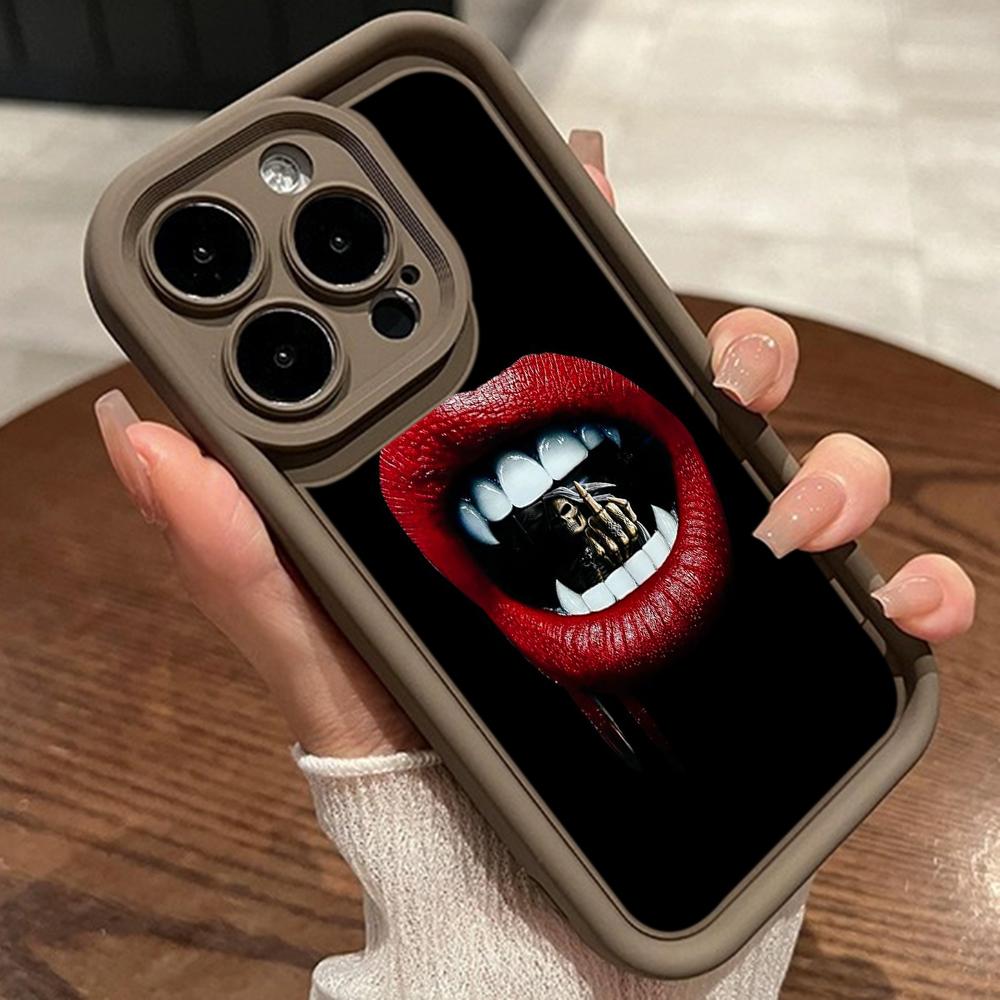 LZ19 Lips kiss art силиконовый чехол для телефона Xiaomi 11 Lite 5G 14T Redmi 14C 13C A3 Note 12 11 9 10 13 Pro Plus противоударный задний чехол