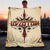 1 шт. Фланелевое одеяло Led Zeppelin для улицы, подарок для мальчиков, девочек, взрослых, семьи, друзей
