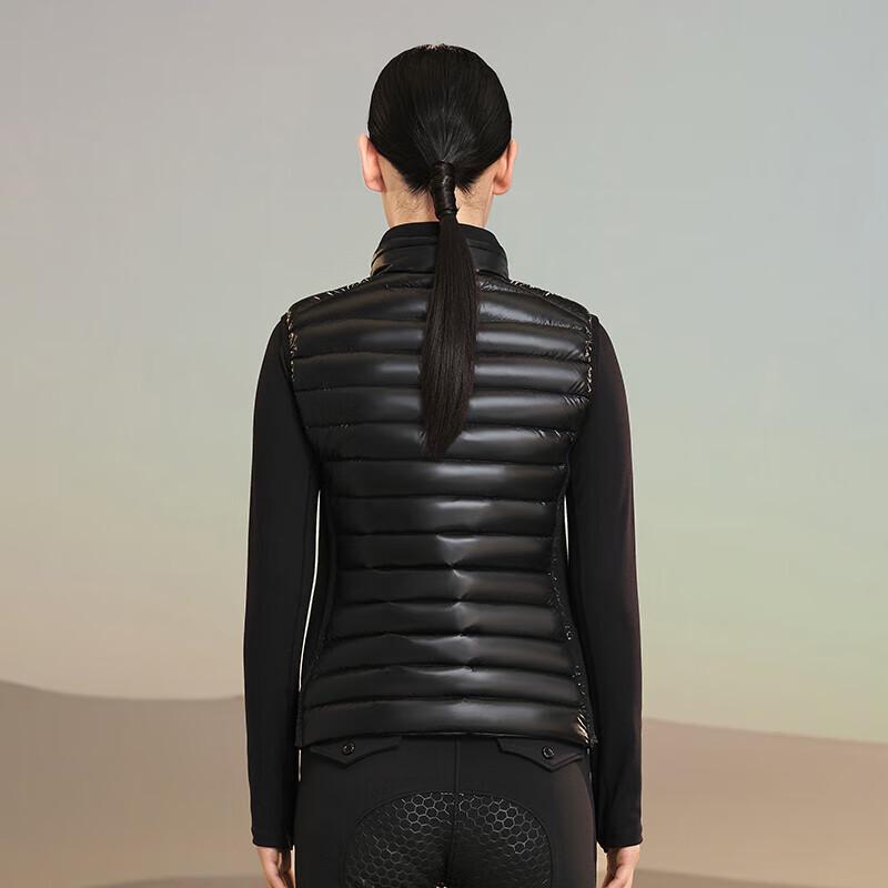 Женский легкий пуховый жилет Gao Fan Black Gold 4.0