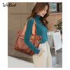 Multi Functional Single Shoulder Retro Commuting Tote Bag