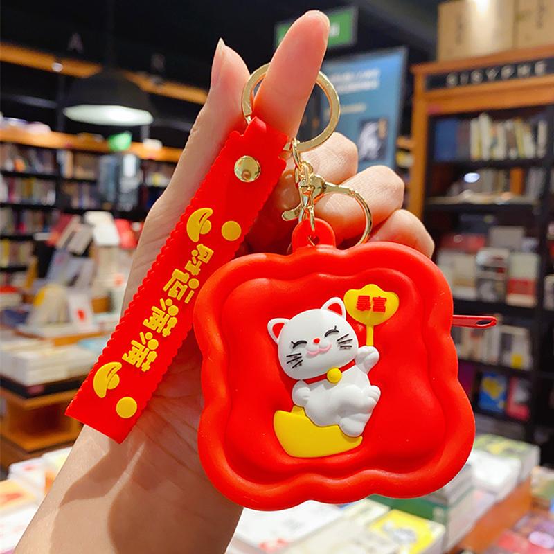 Кавайная капибара кошелек для монет мультяшный забавный аква дельфин брелок мини-сумка кулон креативная сумка для хранения наушников