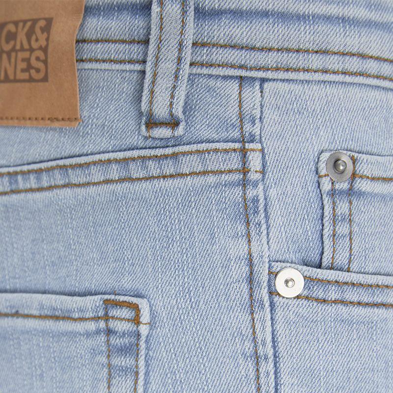 Детские голубые узкие джинсы JACK & JONES
