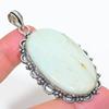 Хризопраз Ручная работа Ювелирное украшение из стерлингового серебра 925 пробы Подвеска 2,56" j4S64