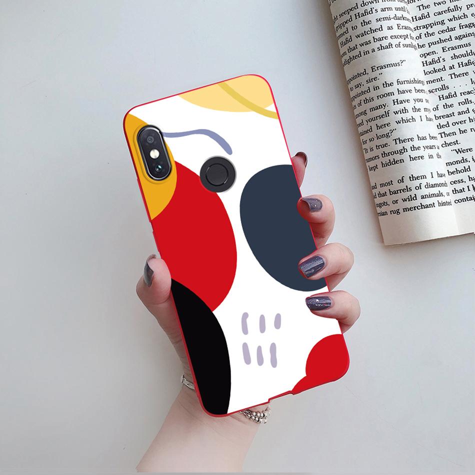 For Funda Xiaomi Redmi Note 5 Case Redmi Note5 Pro Cover Cute Cartoon Cat Silicone Phone Case For Xiaomi Redmi Note 5 5Pro Etui