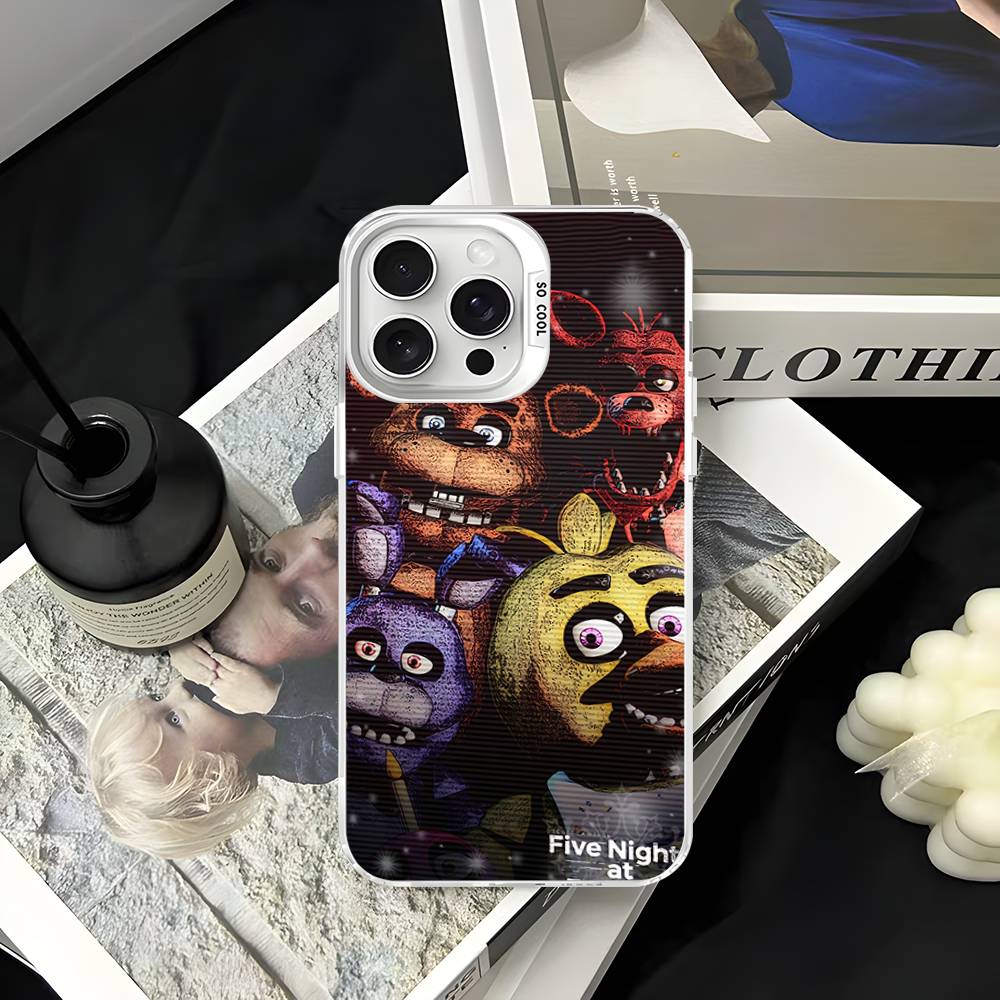 Game F-Five N-Nights At F-FreddyS For IPhone 17 16 15 14 13 12 11 Pro Max Plus Matte Color Back Phone Cover