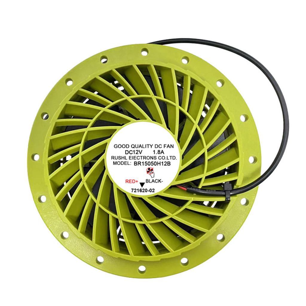 Вытяжной вентилятор 6500 об/мин 12 В 1,8 А Вентилятор-вытяжка для удаления влажности Кухня Ванная комната Проекты