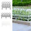 2 шт. Ограждение Барьер Защита от животных Ландшафтный Декоративный Ржавчиноустойчивый Декор для дома и двора Гибкий Орнаментальный Дизайн с прокруткой
