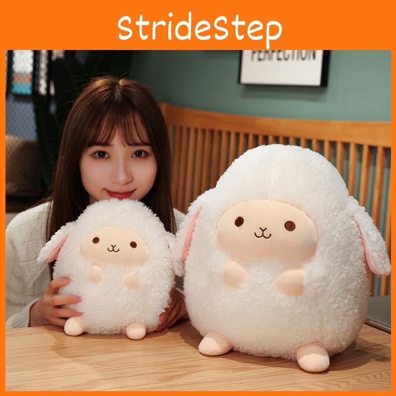 Очаровательная плюшевая игрушка овечка, милый пухлый ягненок, мягкая игрушка для декора спальни девочки