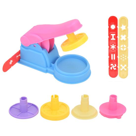 22Pcs/Set Noodle Kids Colored Molds Set DIY Play Machine Mud with Animal Molds for Endless Creations At
