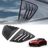 Hcilloend Rear Side Window Louver Covers for New Mazda Roadster RF ND Series Including Shutter Side Vent Covers and Rear Window Shutter Made of Easy