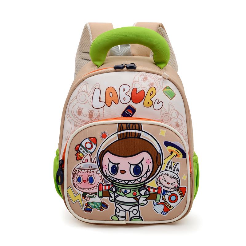 Прочный детский рюкзак с мультяшным рисунком - Большая вместимость, Легкий, Грязеотталкивающий, Дизайн с двойными плечевыми лямками для использования в детском саду за границей