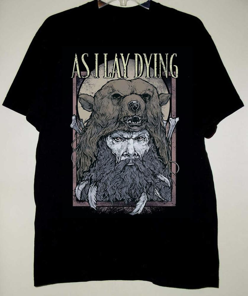 As I Lay Dying Band Black Unisex T-Shirt All Size S to 5XL MK609 Unisex T-Shirt