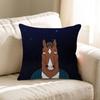 B BoJack Horseman Personalized Pillow Cover Kids Bedroom Wild Party Decor Pillowcase Kid Birthday Shower Gift