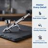 Dual Action Airbrush Kit Gravity Feed Spray Tool Nail Airbrush Kit  Handicraft Spray Coloring