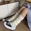 Spring Lolita Leg Warmers Socks Female Knitted Warm Foot Cover Women Warmer Lady Autumn Crochet Heap Heap Socks Boot Cuffs