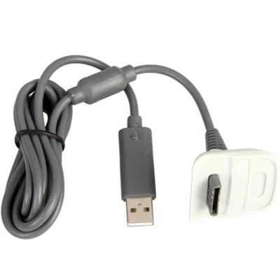 2 в 1 USB-кабель для зарядного устройства, провод для беспроводного контроллера Microsoft Xbox 360, аксессуары для ПК, детали