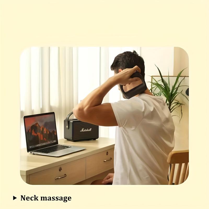 Новейший полностью модернизированный многофункциональный массажер для фасций, с 5 ручными насадками, 5 режимами, 5 частотами, портативный и удобный