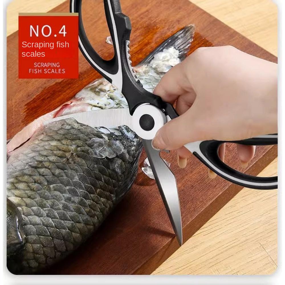 Multifunctional Kitchen Scissors Family Fish Killing Scissors