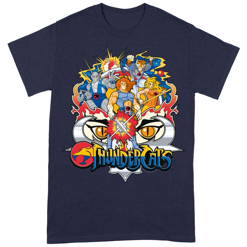 Thundercats Unisex Adult Group Shot T-Shirt