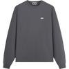 Long Sleeve LAX Tee Asteroid Men Tops Grey KHM032596-480