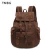 European and American Retro Men's Backpack New Canvas Shoulders Bag Outdoor Travel Computer Bag Student Schoolbags for Boy Father's Day Gift