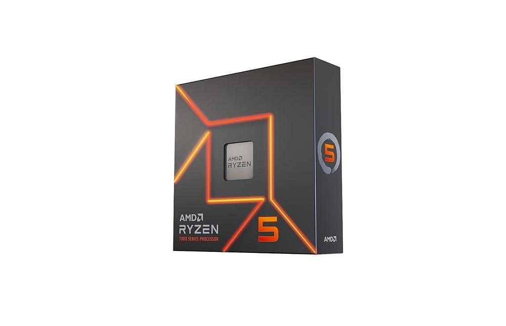AMD Ryzen 5 7600X Box Cooler 6 Cores 12 Threads 105W / 4.7GHz(Boost5.3GHz) 100-100000593WOF