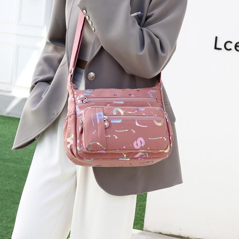 Waterproof Women Shoulder Bag Large Capacity Multifuntional Fashion Messenger Bags Multi-layer Ladies Handbag Crossbody Bag KTY