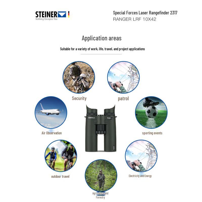 STEINER LRF 10x42 Rangefinding Binoculars