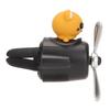 Car Air Fresheners Cute Bear Rotating Propeller Long Lasting Air Purification Car Fragrance