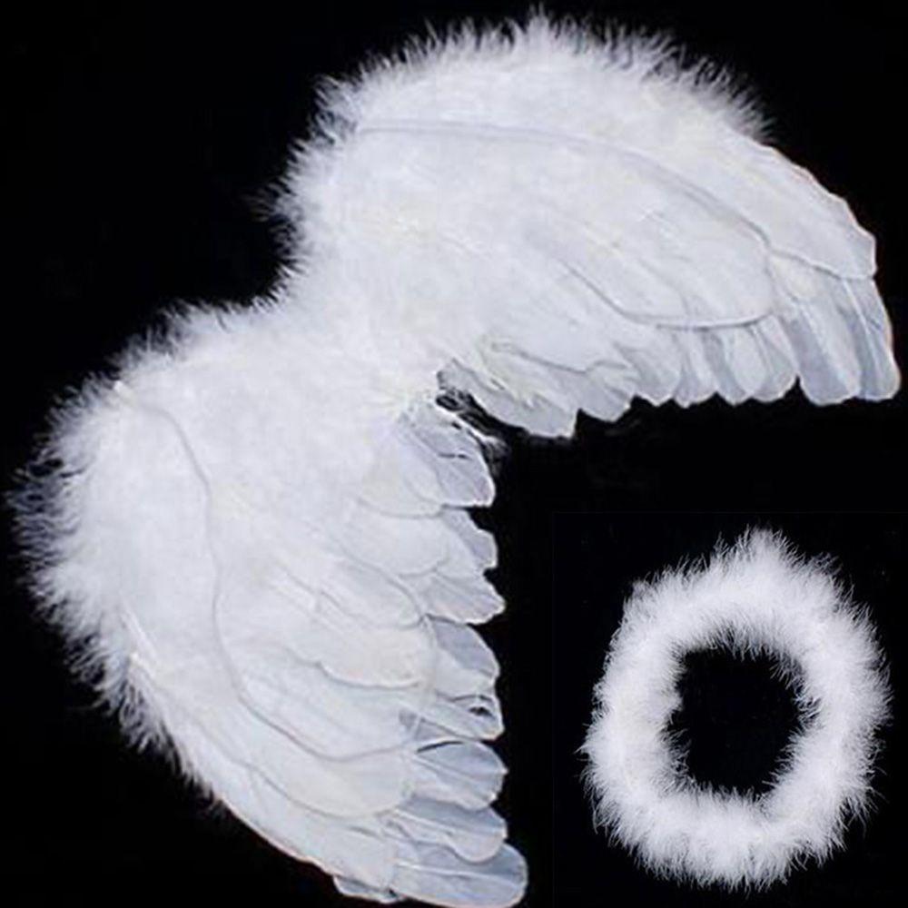 & Selling New Photo White Baby and Wings Decoration Kids For Feather