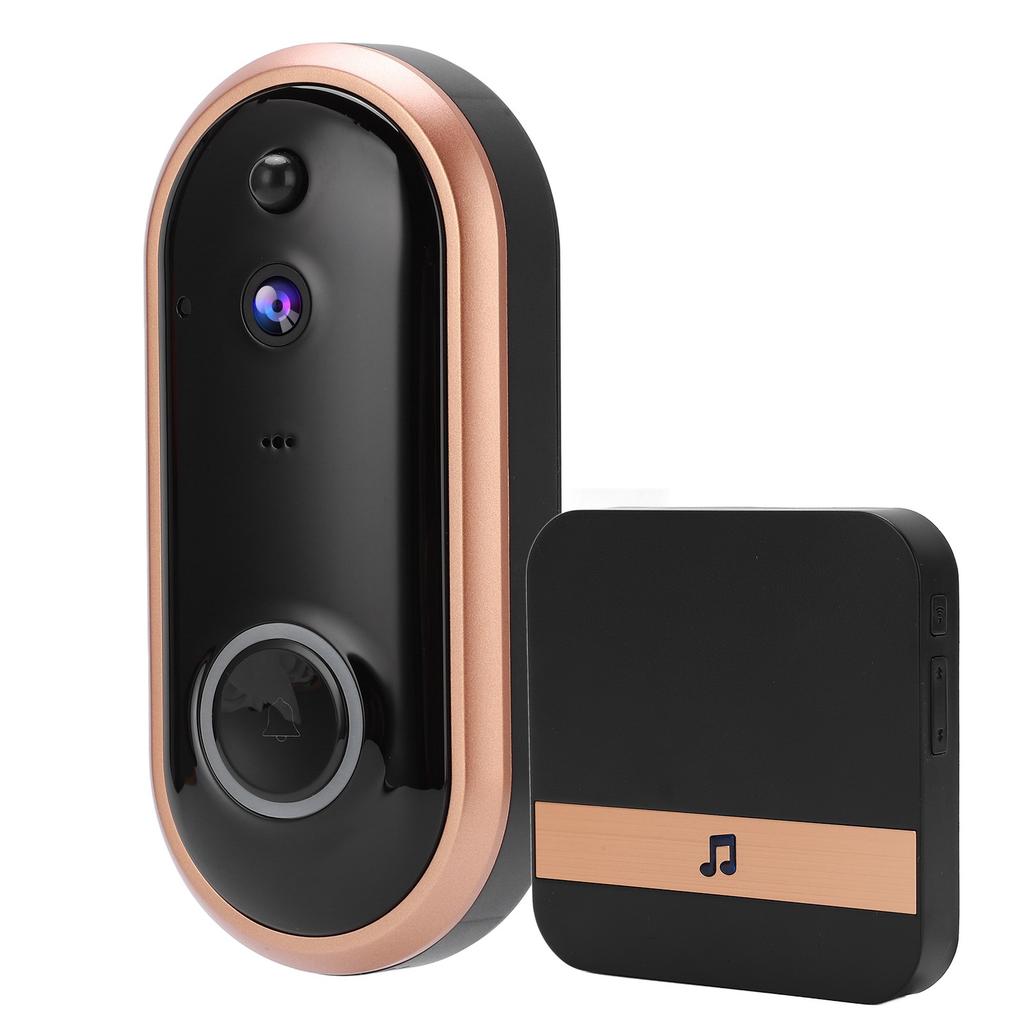 HD 1080P Видеодомофон Двусторонняя связь Беспроводной WiFi Дверной Звонок Ночное Видение 166 градусов Широкий Угол для