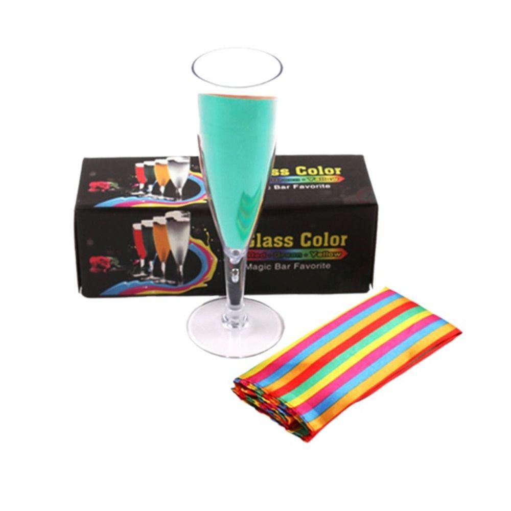 Цветное кольцо, бокал для вина, изменение цвета, стакан для смешивания цветов, чашка для дружеских встреч