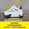 Size 33 Small Man Heightened Thick-soled Muffin Women's Shoes Hollowed Out and Breathable In Summer, Casual Low-top Little White Sandals Children