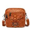 Soft Leather Small Bag, Ladies' Casual Shoulder Crossbody Bag, Mobile Phone Bag, Mini Small Bag