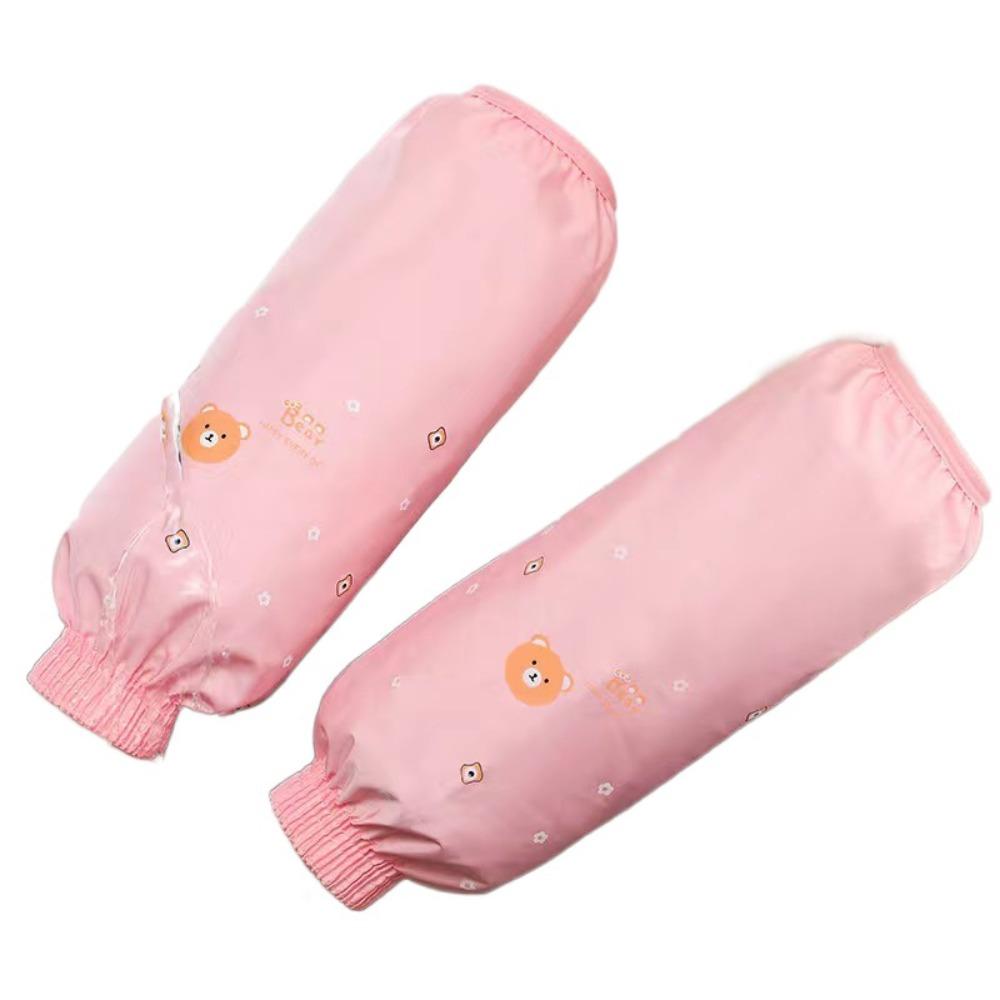 1Pair 33x17cm Cleaning Oversleeves Cute Arm Sleeve Oilproof Oversleeves  Cuff Protection
