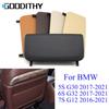 Кожаный карман на спинку автомобильного сиденья, замена панели для BMW 5 6 7 G30 G31 G32 G11 G12 2016 2017